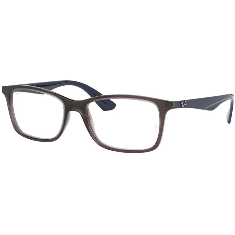 Rame ochelari de vedere unisex Ray-Ban RX7047 5848 Patrate Gri originale din Plastic cu comanda online