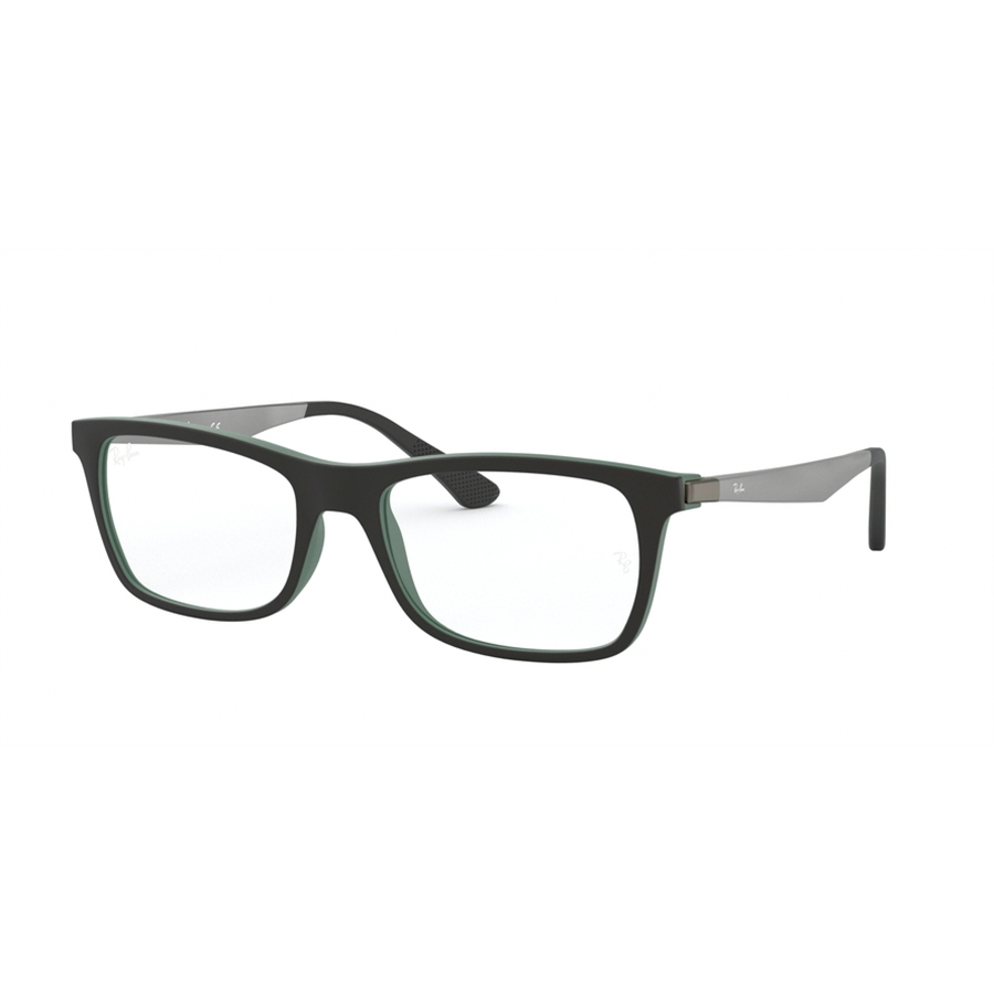 Rame ochelari de vedere unisex Ray-Ban RX7062 5197 Patrate Negre originale din Plastic cu comanda online