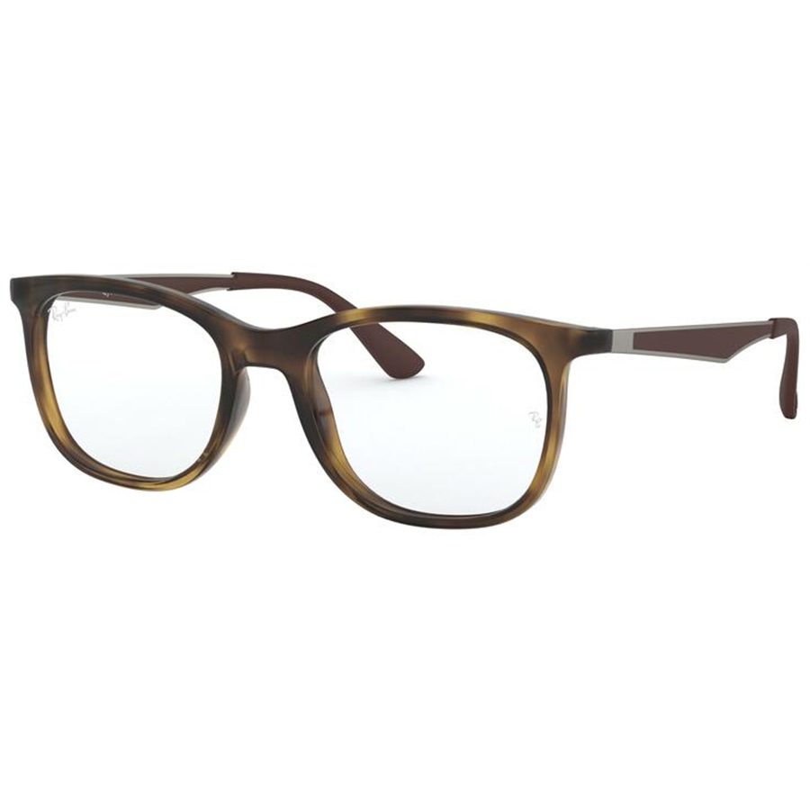 Rame ochelari de vedere unisex Ray-Ban RX7078 2012 Patrate Havana originale din Plastic cu comanda online
