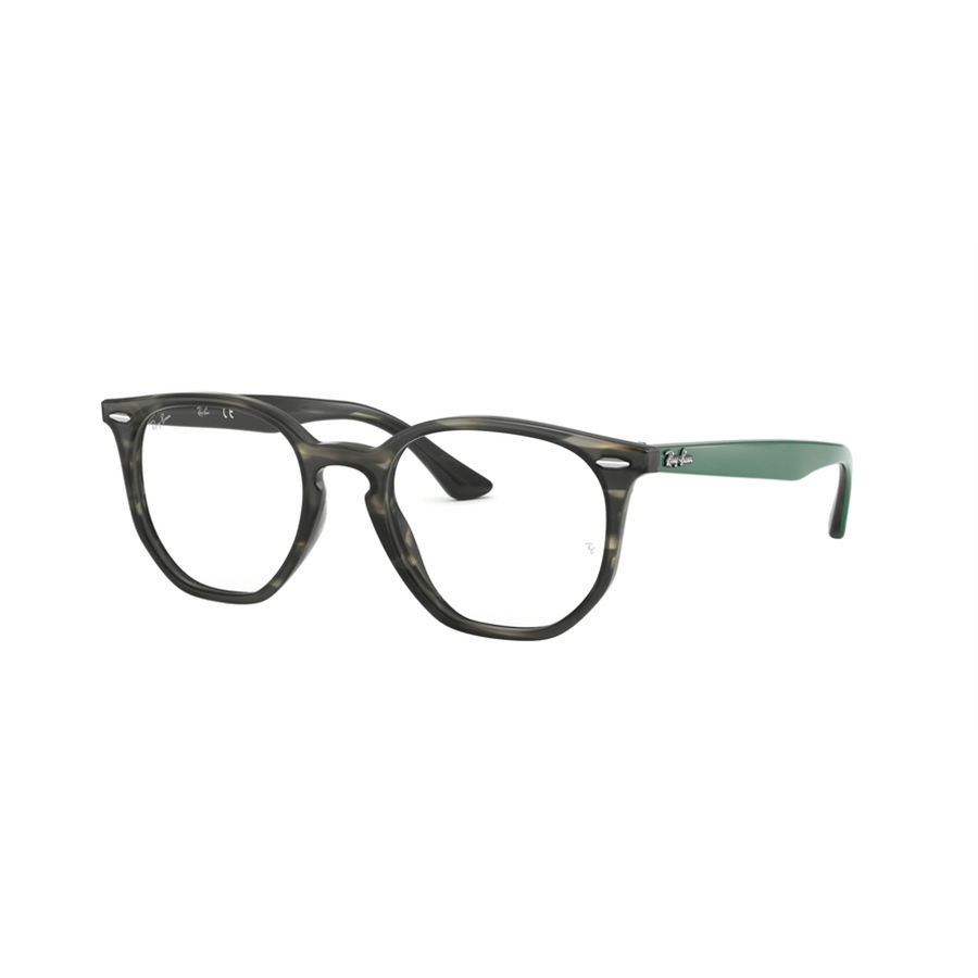 Rame ochelari de vedere unisex Ray-Ban RX7151 5800 Rotunde Verzi originale din Plastic cu comanda online