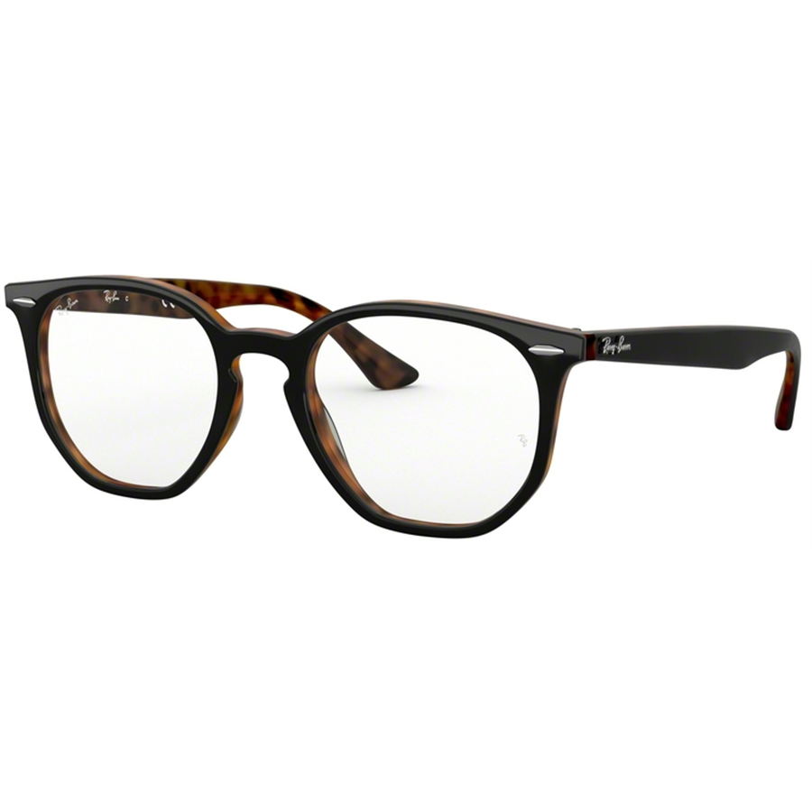 Rame ochelari de vedere unisex Ray-Ban RX7151 5909 Rotunde Gri originale din Plastic cu comanda online