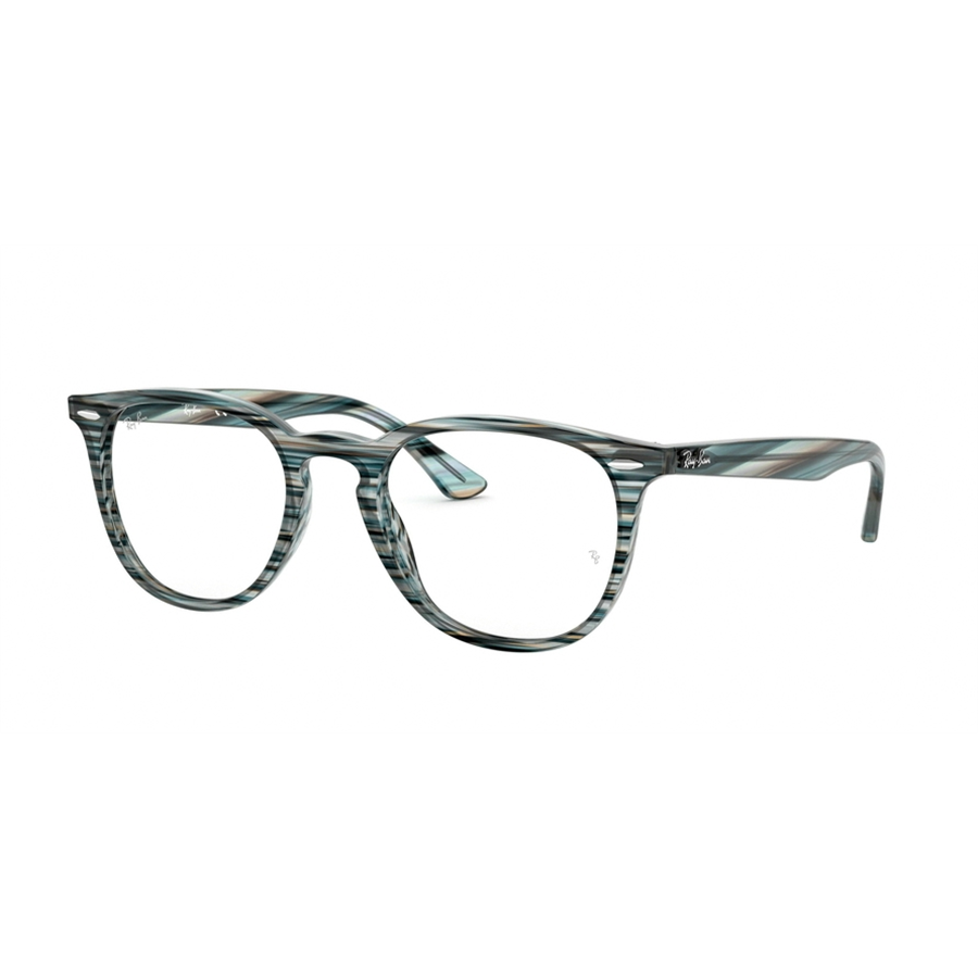 Rame ochelari de vedere unisex Ray-Ban RX7159 5750 Rotunde Albastre originale din Plastic cu comanda online