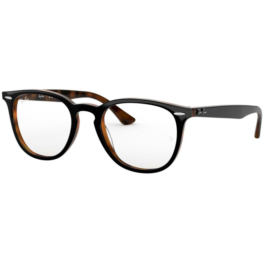 Rame ochelari de vedere unisex Ray-Ban RX7159 5909 Rotunde Gri originale din Plastic cu comanda online