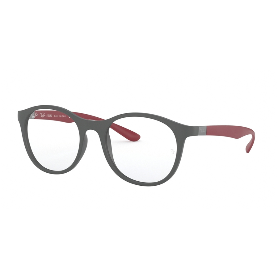 Rame ochelari de vedere unisex Ray-Ban RX7166 5915 Rotunde Gri originale din Plastic cu comanda online