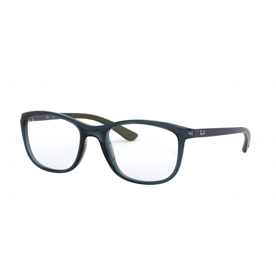 Rame ochelari de vedere unisex Ray-Ban RX7169 5796 Patrate Albastre originale din Plastic cu comanda online