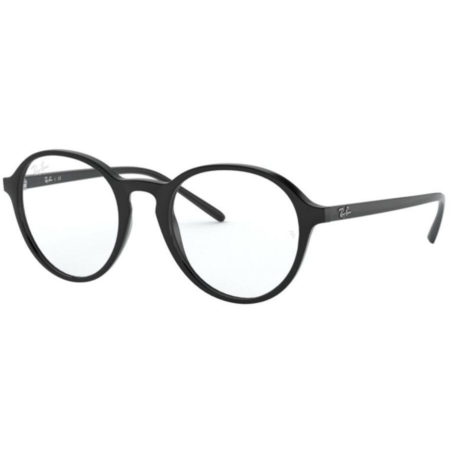 Rame ochelari de vedere unisex Ray-Ban RX7173 2000 Rotunde Negre originale din Plastic cu comanda online