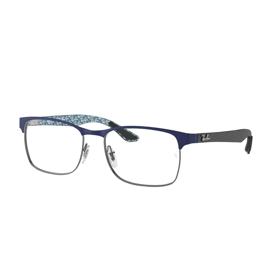 Rame ochelari de vedere unisex Ray-Ban RX8416 2914 Patrate Albastre originale din Metal cu comanda online