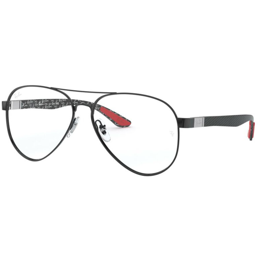 Rame ochelari de vedere unisex Ray-Ban RX8420 2509 Pilot Negre originale din Metal cu comanda online
