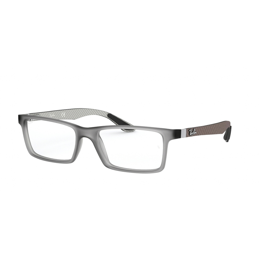 Rame ochelari de vedere unisex Ray-Ban RX8901 5244 Rectangulare Gri originale din Plastic cu comanda online