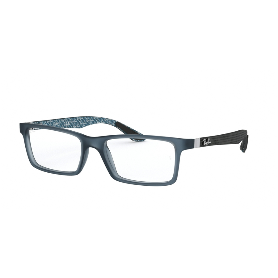 Rame ochelari de vedere unisex Ray-Ban RX8901 5262 Rectangulare Albastre originale din Plastic cu comanda online