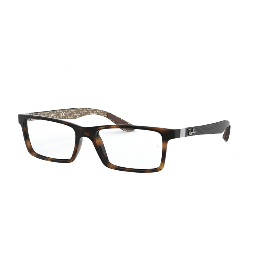 Rame ochelari de vedere unisex Ray-Ban RX8901 5846 Rectangulare Havana originale din Plastic cu comanda online