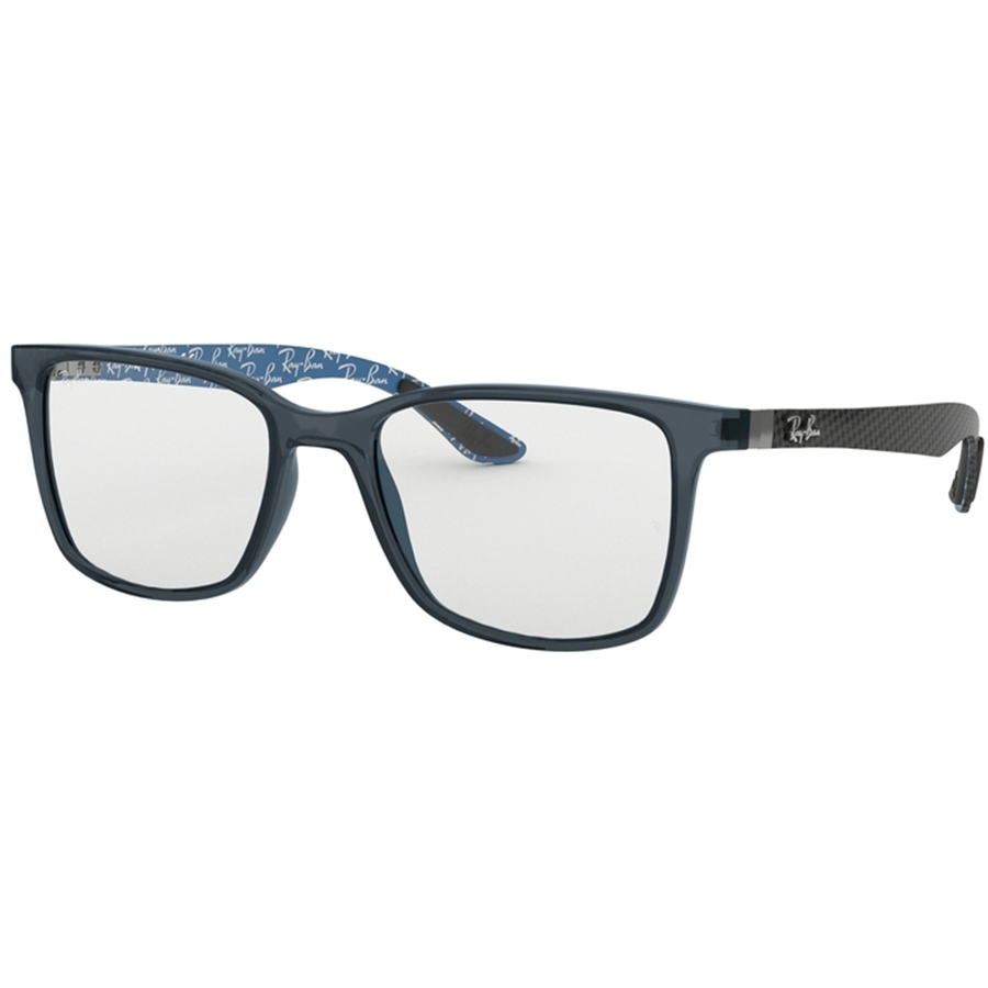 Rame ochelari de vedere unisex Ray-Ban RX8905 5844 Patrate Albastre originale din Plastic cu comanda online
