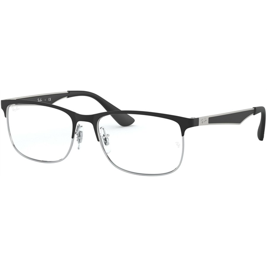 Rame ochelari de vedere unisex Ray-Ban RY1052 4055 Patrate Negre originale din Metal cu comanda online