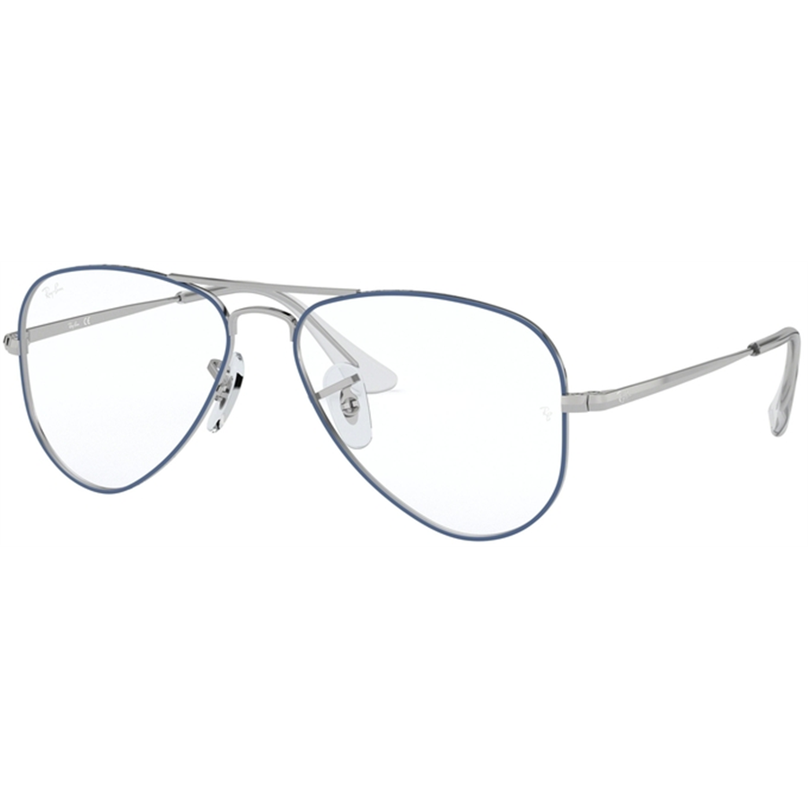 Rame ochelari de vedere unisex Ray-Ban RY1089 4074 Pilot Argintii originale din Metal cu comanda online