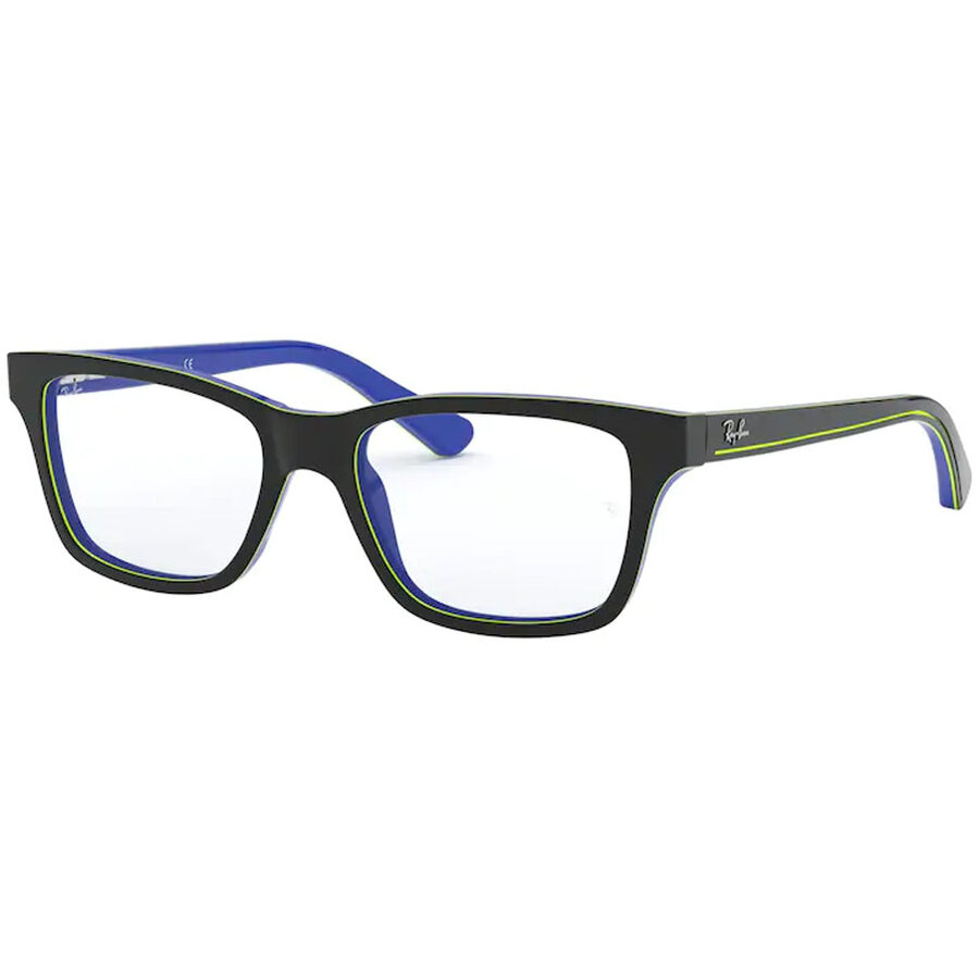 Rame ochelari de vedere unisex Ray-Ban RY1536 3600 Patrate Gri originale din Plastic cu comanda online