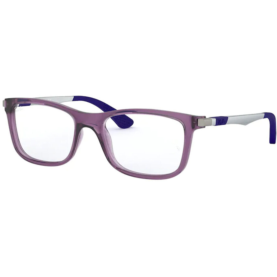 Rame ochelari de vedere unisex Ray-Ban RY1549 3735 Patrate Violet originale din Plastic cu comanda online