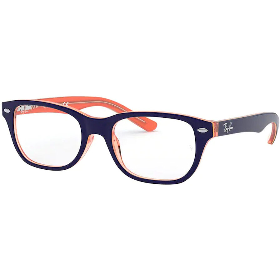 Rame ochelari de vedere unisex Ray-Ban RY1555 3762 Patrate Albastre originale din Plastic cu comanda online