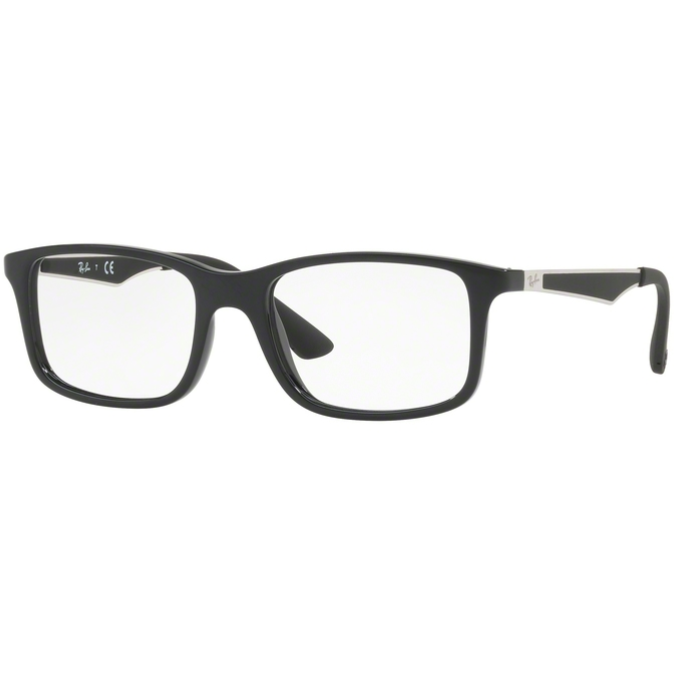 Rame ochelari de vedere unisex Ray-Ban RY1570 3542 Rectangulare Negre originale din Plastic cu comanda online