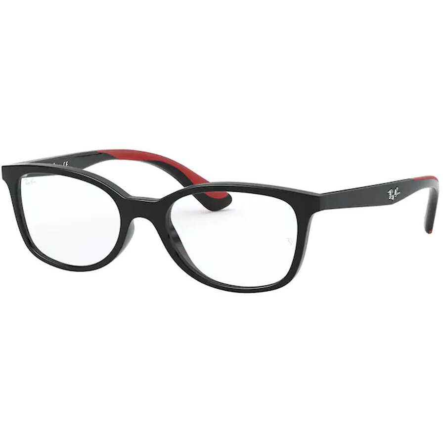Rame ochelari de vedere unisex Ray-Ban RY1586 3831 Patrate Negre originale din Plastic cu comanda online