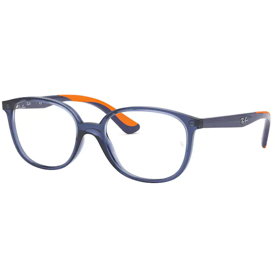 Rame ochelari de vedere unisex Ray-Ban RY1598 3775 Patrate Albastre originale din Plastic cu comanda online