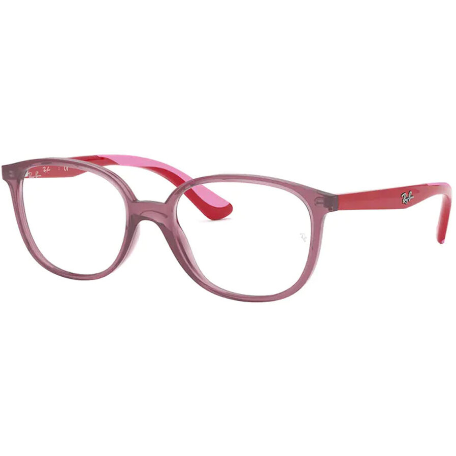 Rame ochelari de vedere unisex Ray-Ban RY1598 3777 Patrate Rosii originale din Plastic cu comanda online