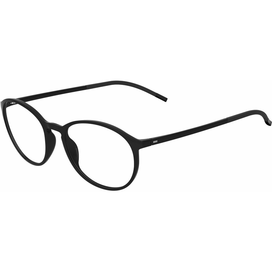 Rame ochelari de vedere unisex Silhouette 2889 6050 Rotunde Negre originale din Plastic cu comanda online