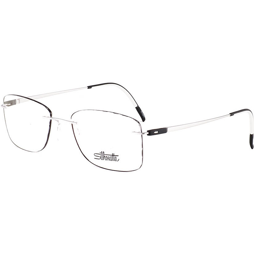 Rame ochelari de vedere unisex Silhouette 5502/BR 7000 Rectangulare Argintii originale din Titan cu comanda online