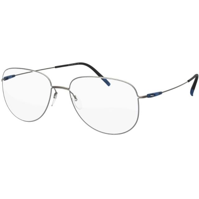 Rame ochelari de vedere unisex Silhouette 5507/75 6760 Pilot Albastre originale din Metal cu comanda online