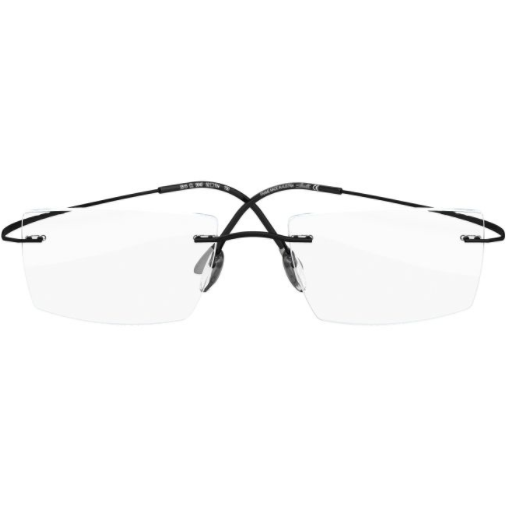 Rame ochelari de vedere unisex Silhouette 5515/CL 9040 Rectangulare Negre originale din Titan cu comanda online