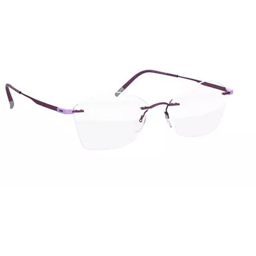 Rame ochelari de vedere unisex Silhouette 5516/ET 4040 Ovale Violet originale din Metal cu comanda online