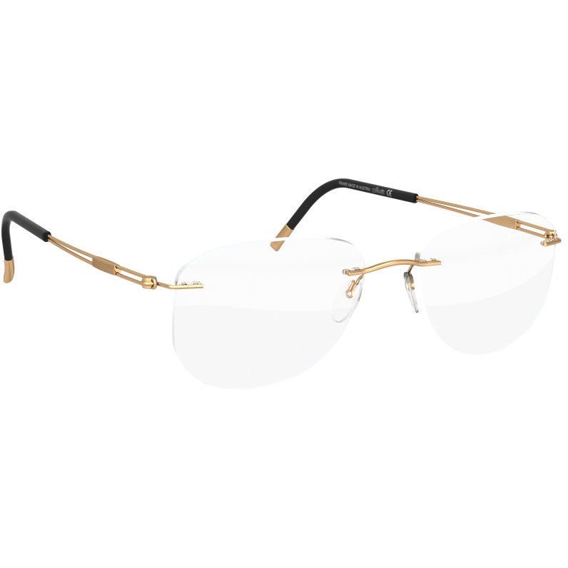 Rame ochelari de vedere unisex Silhouette 5521/EX 7530 Ovale Aurii originale din Titan cu comanda online