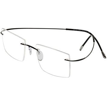 Rame ochelari de vedere unisex Silhouette 7799/50 6074 Rectangulare Negre originale din Titan cu comanda online