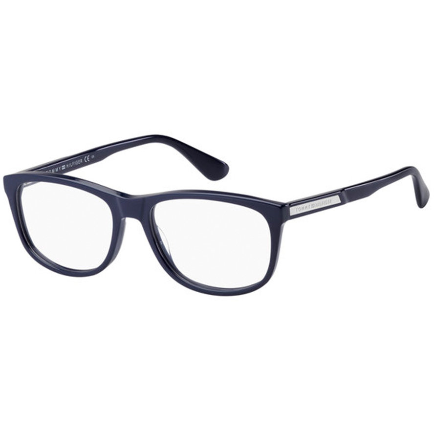 Rame ochelari de vedere unisex TOMMY HILFIGER TH 1548 PJP Rectangulare Albastre originale din Acetat cu comanda online
