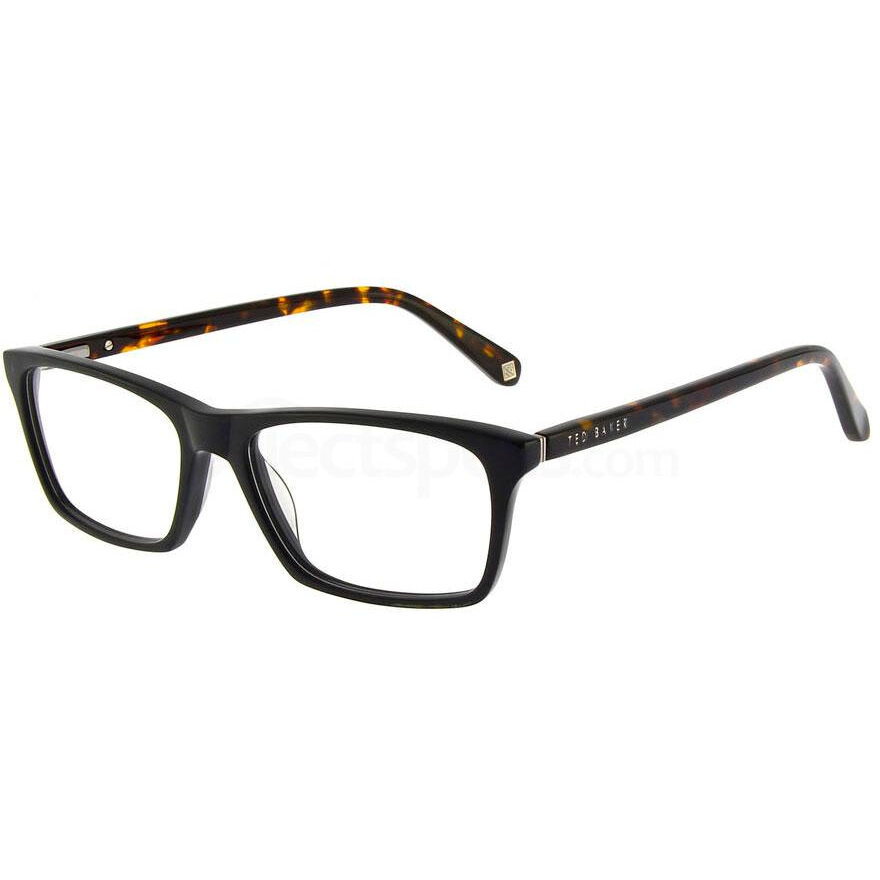 Rame ochelari de vedere unisex Ted Baker TB8122 001 Rectangulare Negre originale din Plastic cu comanda online
