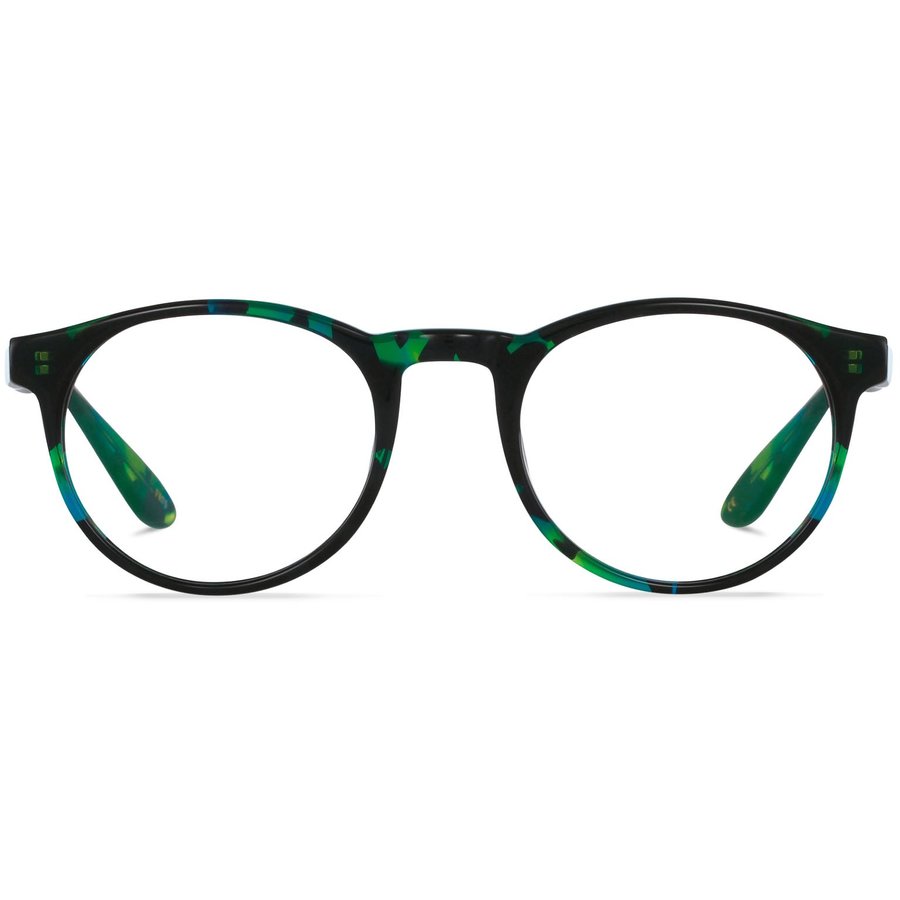 Rame ochelari de veere dama Jack Francis Jacky FR75 Verzi Rotunde originale din Acetat cu comanda online